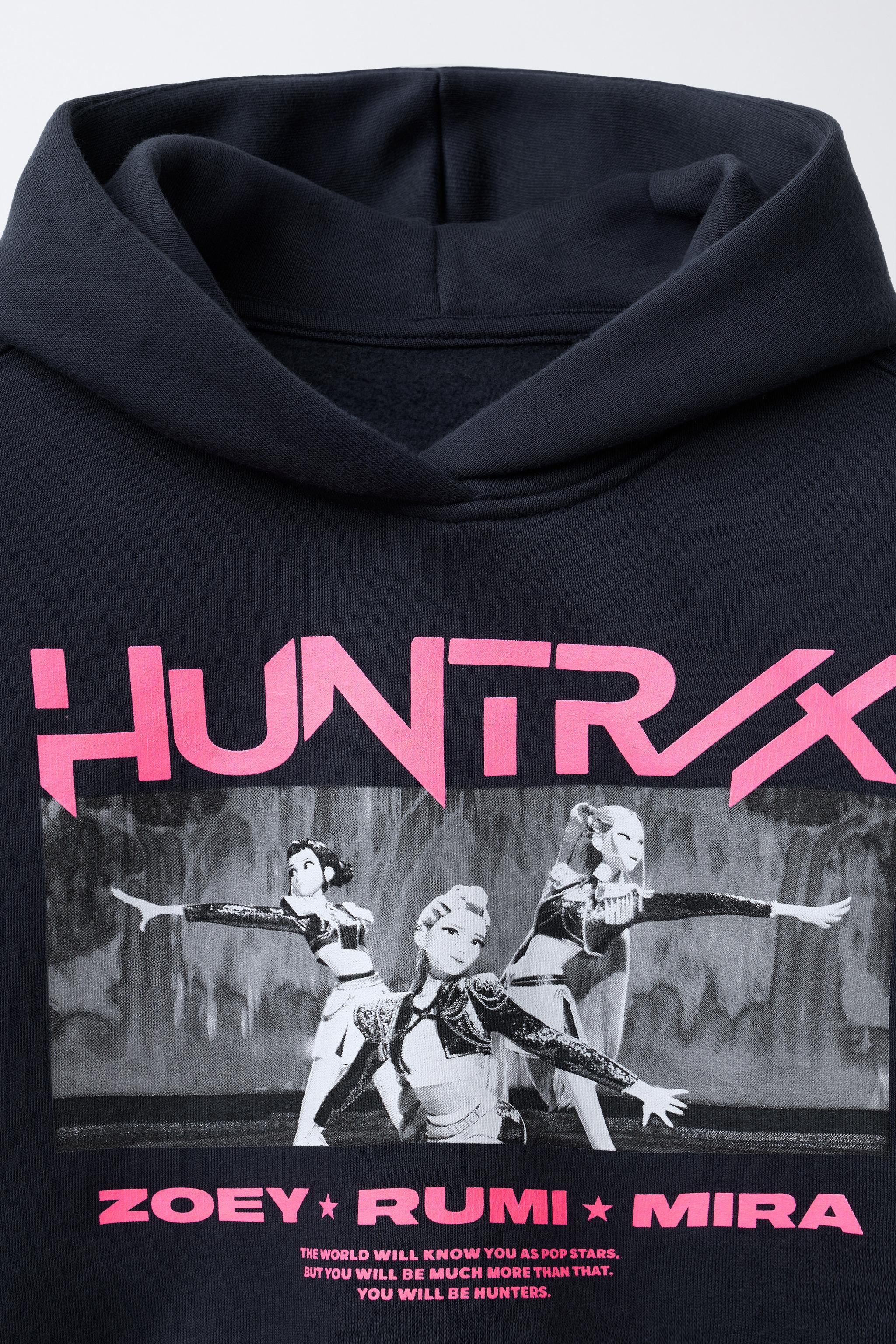 SWEAT À CAPUCHE IMPRIMÉ KPOP DEMON HUNTERS™ NETFLIX ©